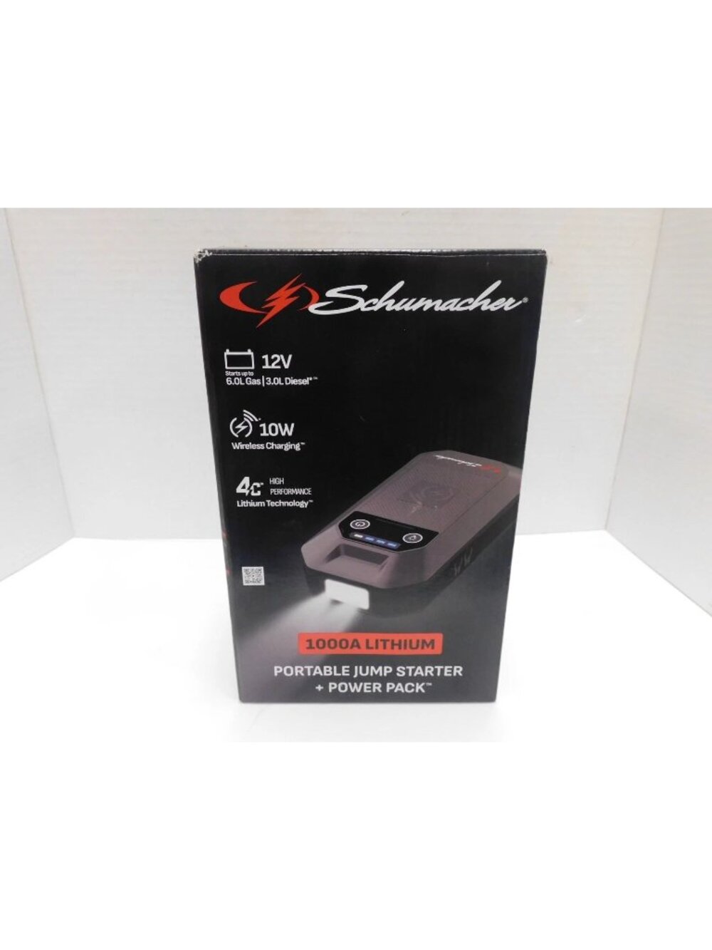 Schumacher 1000A Lithium Portable Starter + Power Pack JC26